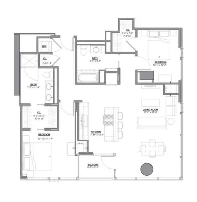 1244 N Dearborn St unit 1511, Chicago, IL 60610 - photo 4