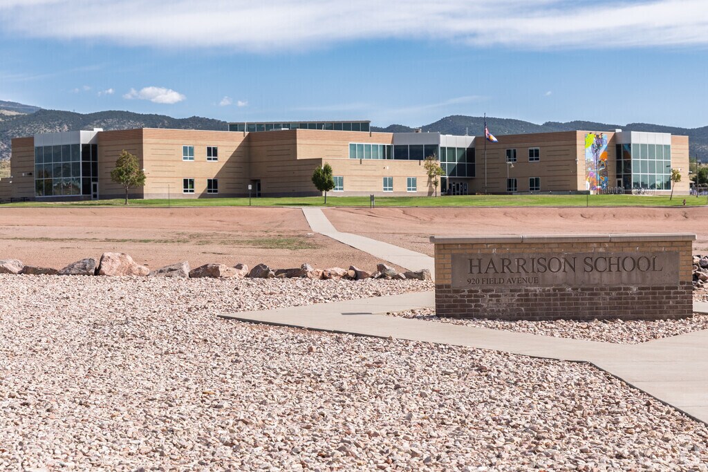 Harrison School currently has 603 students.