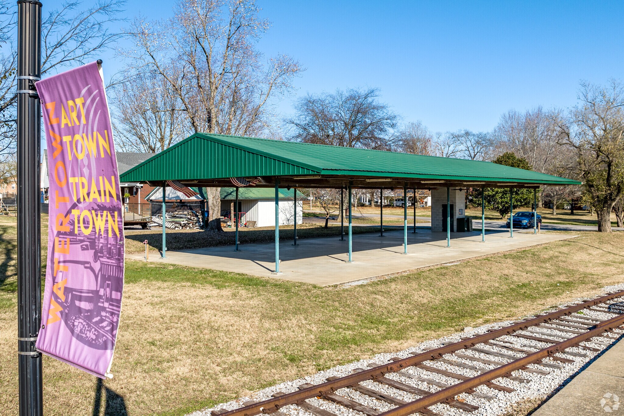 Every year Watertown has the Mile Long Yard Sale in October.