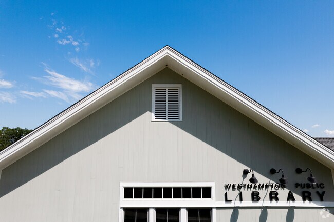 Westhampton Library is a unique building that residents love to meet at and share experiences.