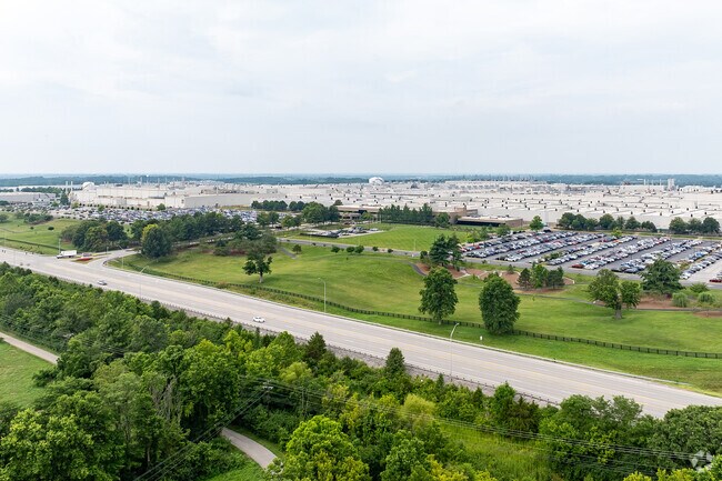 The world's largest Toyota plant is located in the Muddy Ford neighborhood in Georgetown.
