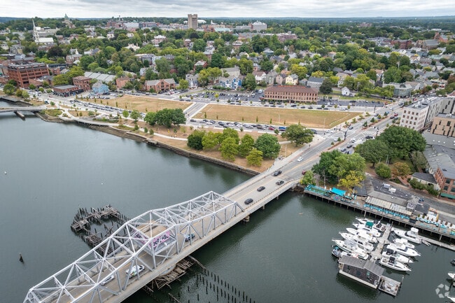Discover the beauty of Fox Point with a view of Providence River in Providence, RI.