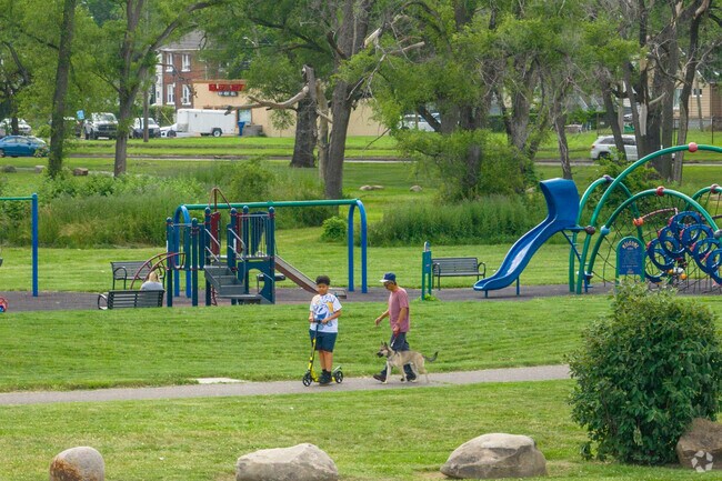 Patton Park in Springwells has playgrounds and walking paths.