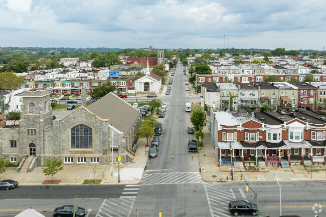 Evergreen Lawn is a densely popular neighborhood within Baltimore, MD.