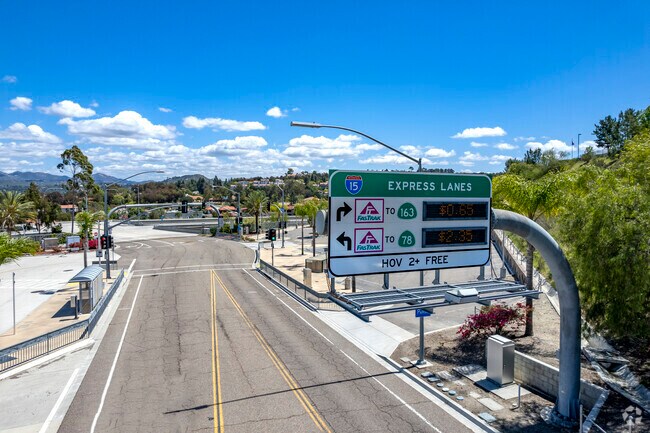 Rancho Bernardo has easy access to Interstate 15.