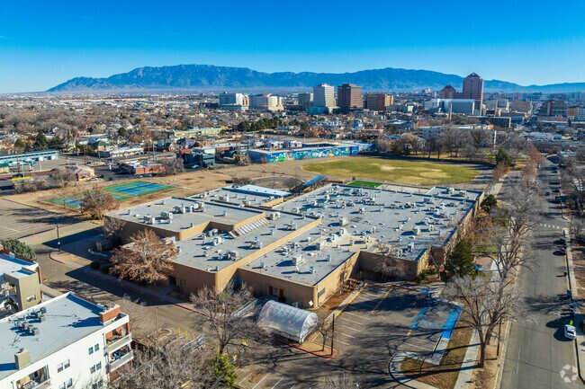 Washington Middle School is located near downtown Albuquerque.
