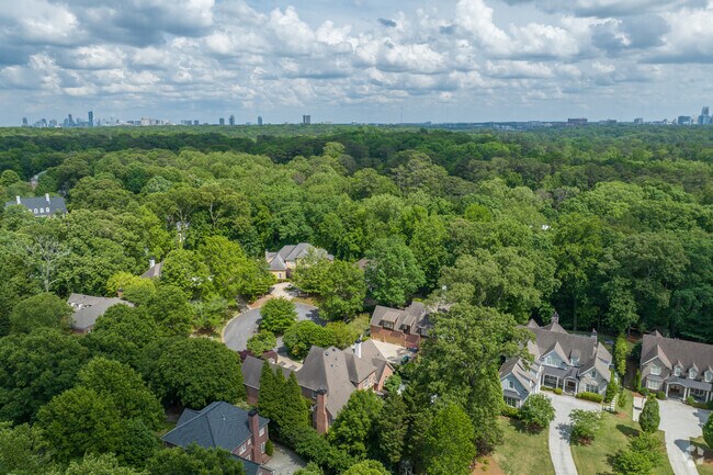 Margaret Mitchell boasts canopy-covered streets and winding roads just minutes from Buckhead.