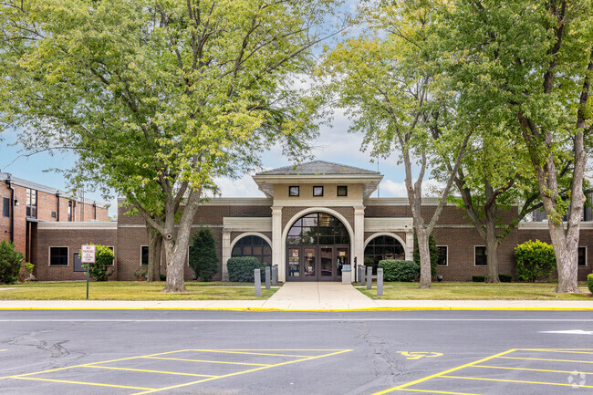 Robert Frost Elementary School serves students from pre-Kindergarten through fifth grade.