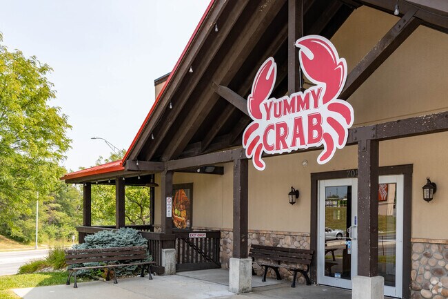 Yummy Crab near Orchard Park offers seafood favorites and family-friendly dining.