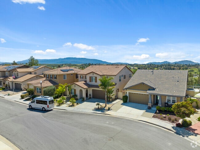 Modern homes in Roripaugh Ranch feature spacious yards and contemporary design.