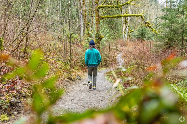 Olallie State Park borders the Edgewick neighborhood and has plenty of space to hike around.