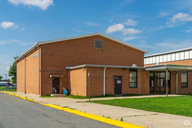 William Henry Middle School features a large gymnasium on its campus.