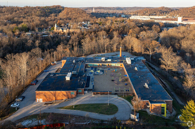 There's plenty of room to run and play at the Explorer Academy.