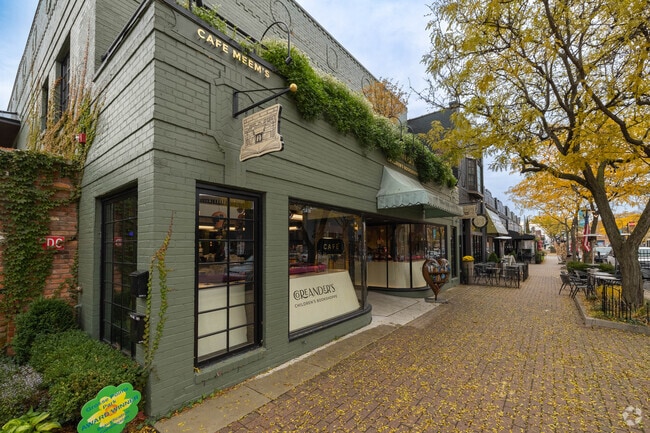 A number of bookstores and coffee shops are found along Kercheval Ave in Grosse Pointe Park.