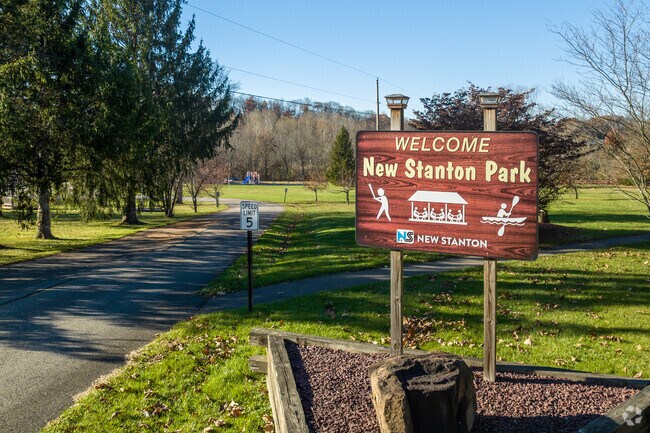 New Stanton Park offers outdoor recreation and nature.