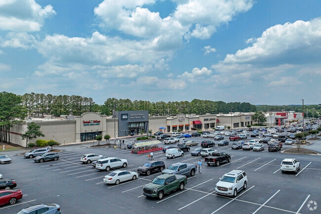 Northwestern Marietta residents enjoying shopping at many different major box stores in the area.