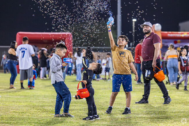 Families can enjoy various carnival games at Spooktacular Carnival in San Luis, aZ.