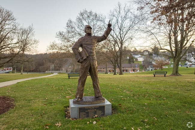 The Hiller Cadet is the official mascot of Trinity High School.