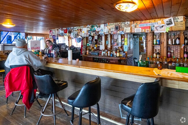 Local watering hole Melba Mae's Riverview Inn is a favorite stop for veterans near Day.