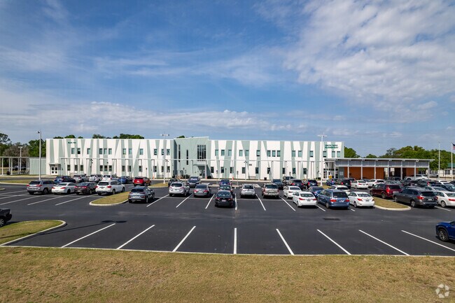 Union Park Elementary parking lot.