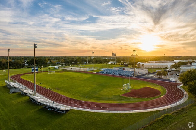 Freedom High School provides academics and activities for Deerfield families.