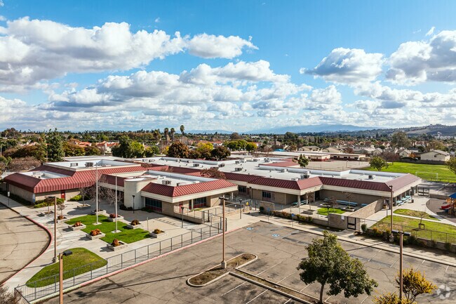 Vejar Elementary School is public and serves students in grades K-8.