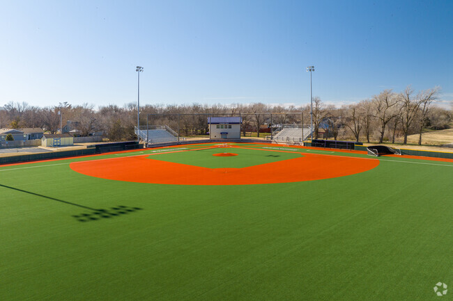 Valley Center Intermediate School has a turf baseball stadium.
