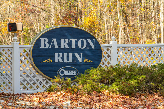 Barton Run is a small residential subdivision with a woodsy feel.