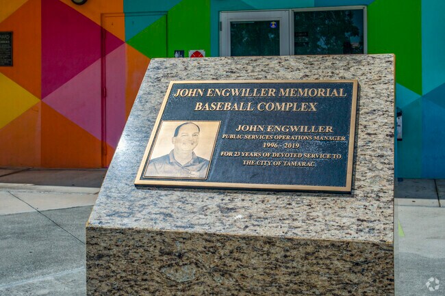 Tamarac Sports Complex honors residents who dedicate themselves to the community.