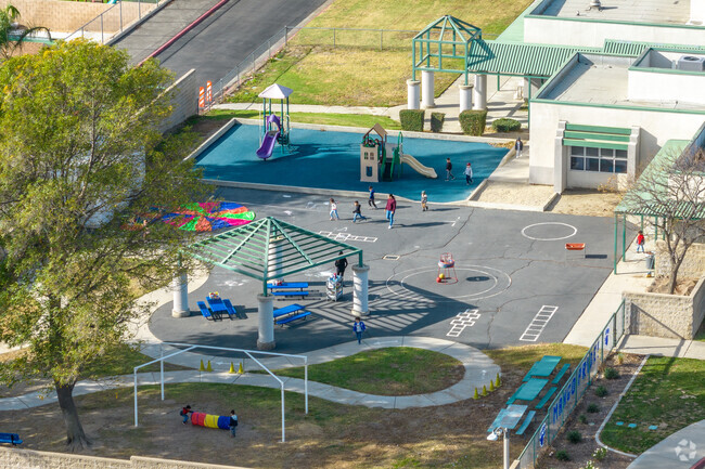 Your kids will never want to leave the playground at Mango Elementary School.