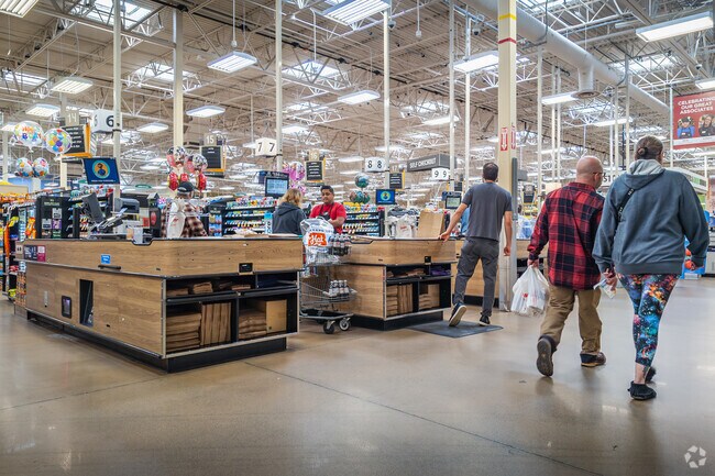 Pick up groceries and household items at Fred Meyer near Littlerock.