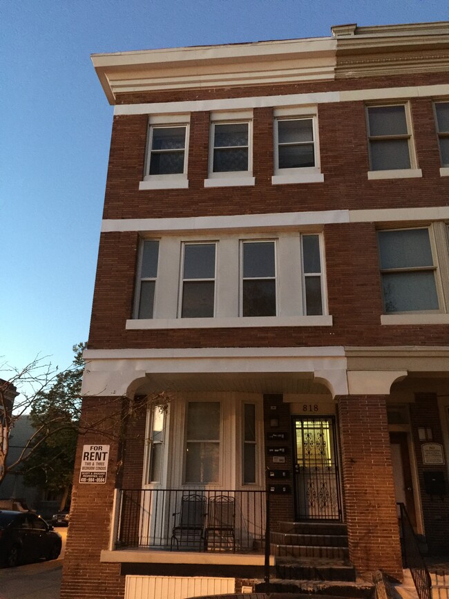 Front of building