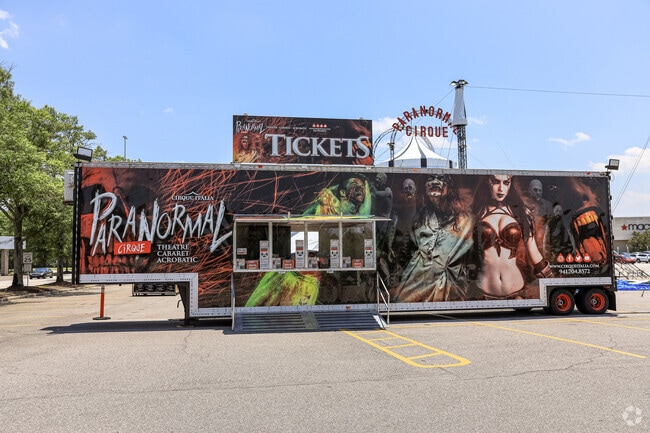 Some weekends offer extra entertainment like Paranormal at the Augusta Mall in Belair.