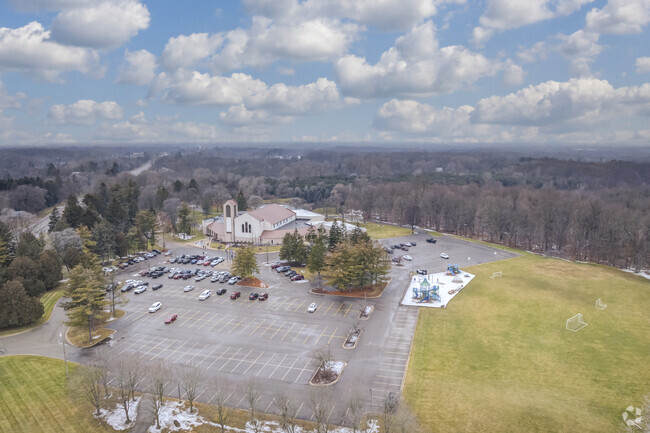 St. Martha School, Aerial