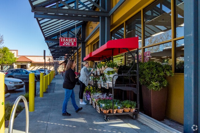 Locals shop for groceries at Trader Joe's in Hathaway.