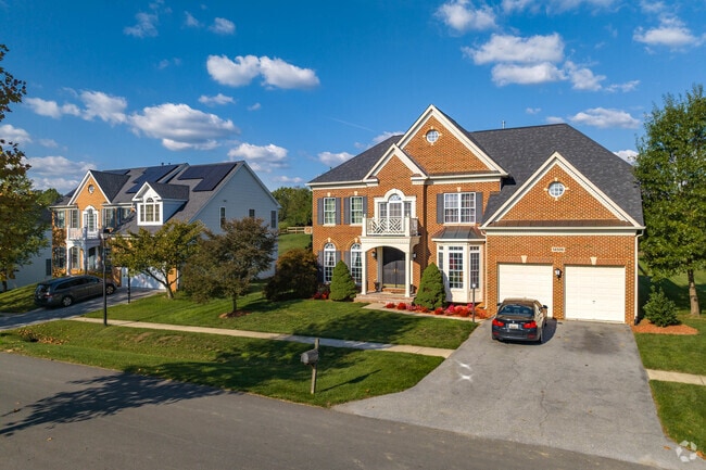 Pristine lawns and two-car garages are common finds in Fairland.