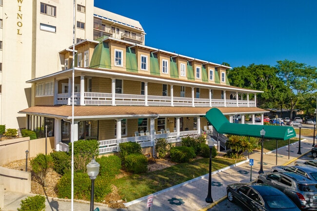 The Edwinola was built in 1912 as a hotel to serve a growing Dade City.