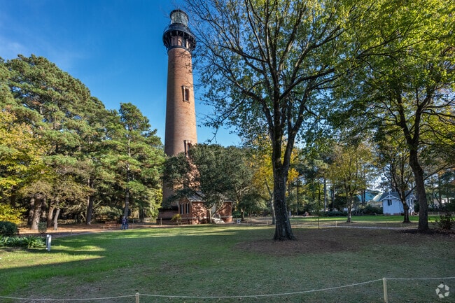 Take the family to the Currituck Beach Lighthouse in Corolla, and if you're adventurous climb to the top.