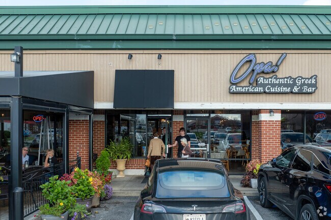 Authentic Greek cuisine at Opa's in Avon, IN.