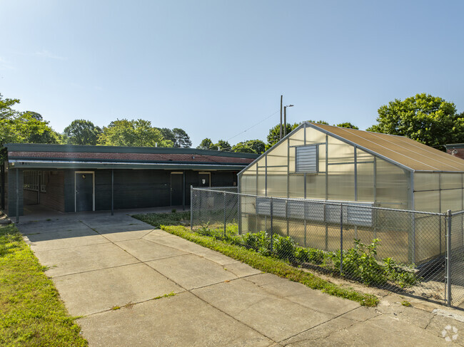 Students of W.P. Grier Middle School have many great experiences like their school greenhouse.