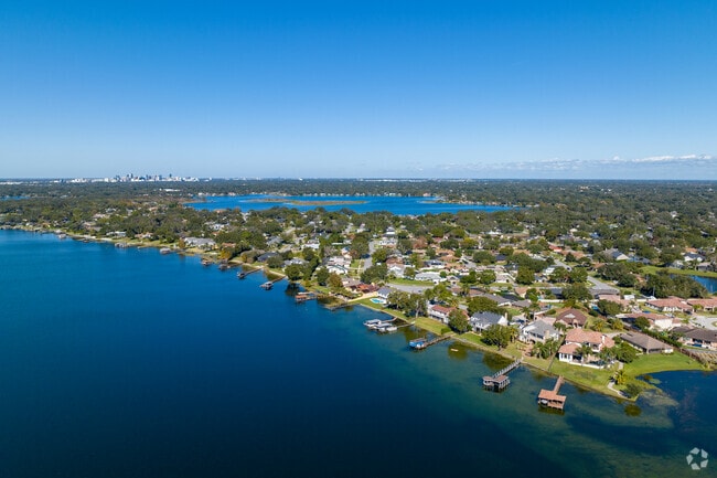 Many lakes can be found within the Conway neighborhood.