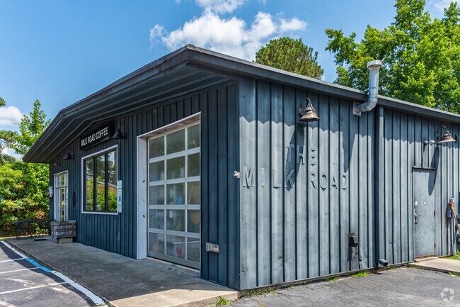 Half Moon folks love stopping by The Milk Road for a coffee.