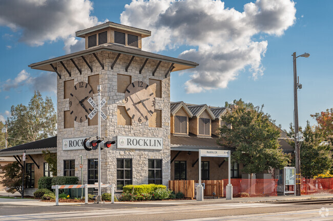 The Rocklin Train Station is a landmark and a hub of public transportation for Mission Hills.