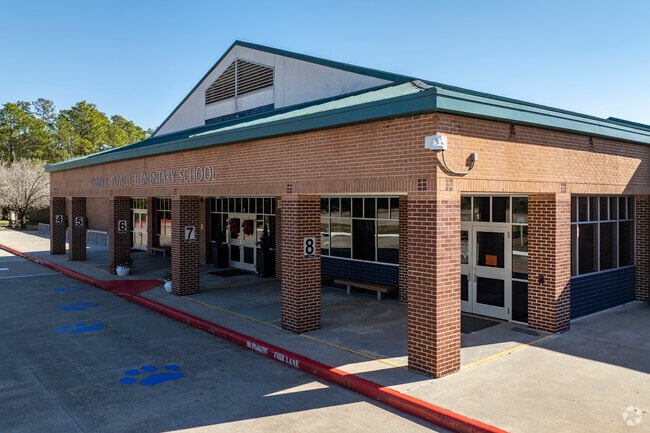 Powell Elementary is part of the highly  rated Conroe ISD.