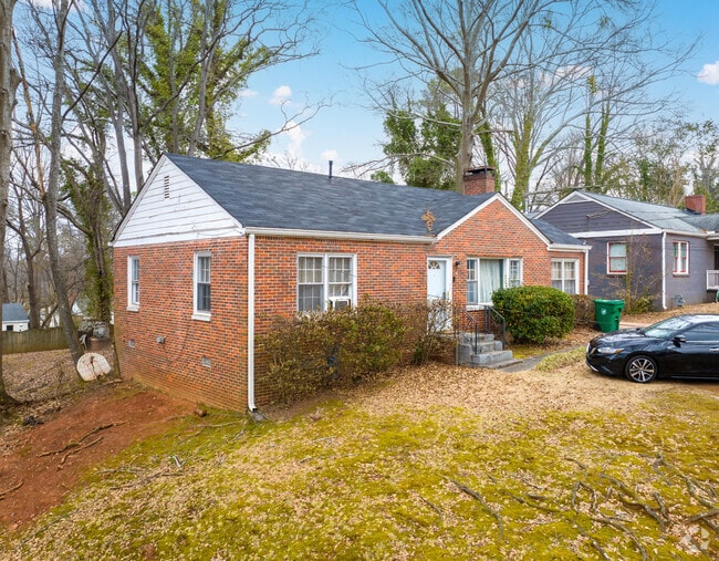Traditional style homes can be found sitting of .5 acres of land in Candler-McAfee.