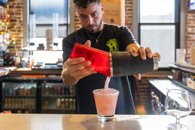 Hand crafted drinks, beer, and food all at The Hidden Pig in downtown Haverhill, MA.