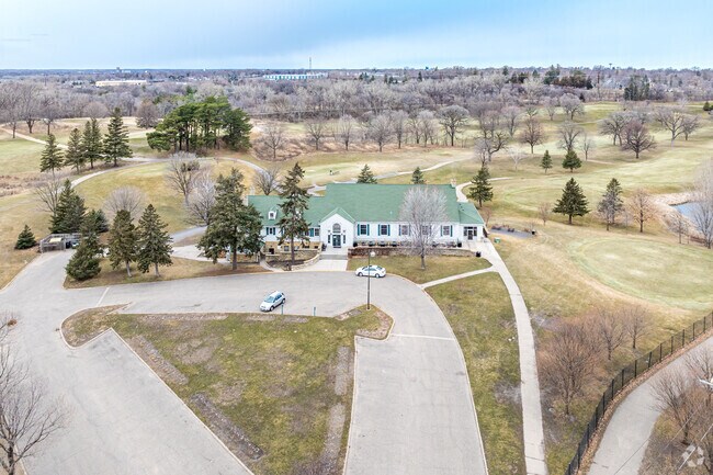 Columbia Golf Club 18-hole golf course featuring rolling hills is located adjacent to Waite Park