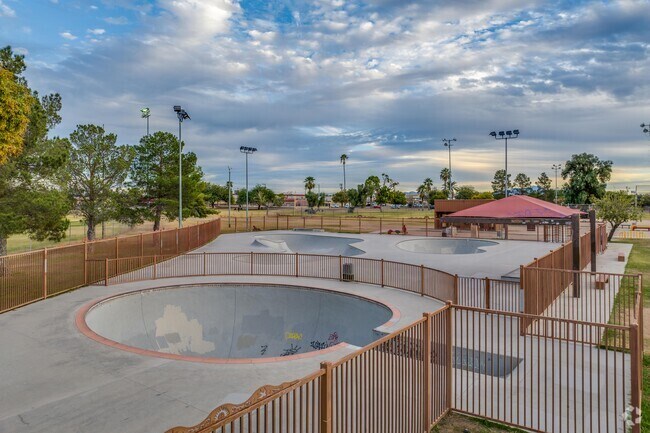 Santa Rita Skatepark located at provides kids an opportunity to drop-in and have fun.