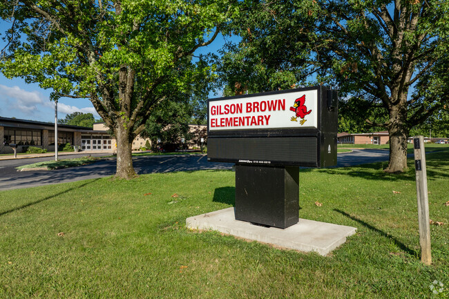 Gilson Brown Elementary School is the home of the Redbirds.