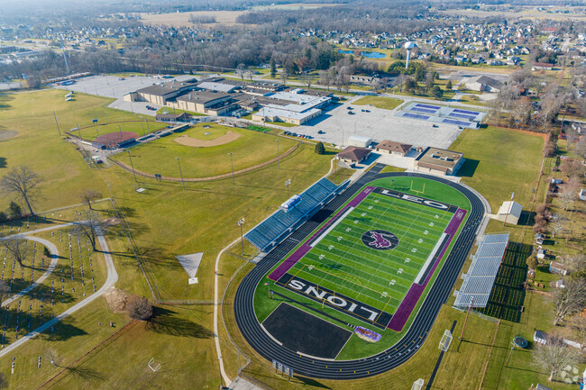 Leo Jr/Sr High School is located in Leo, Indiana.